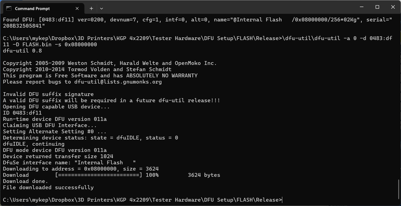 2025.04.16 - Successful Flash Write.png