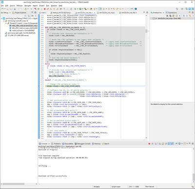 Before program crash