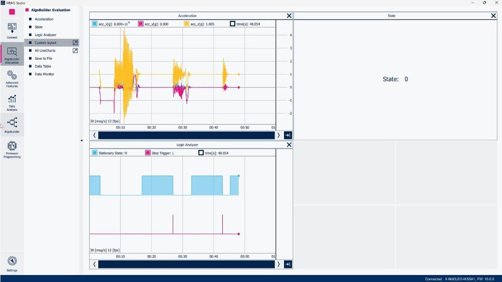 Figure 25: AlgoBuilder Evaluation - Custom layout