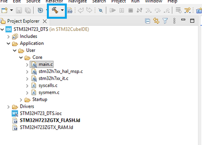 Figure 13 Compile the project