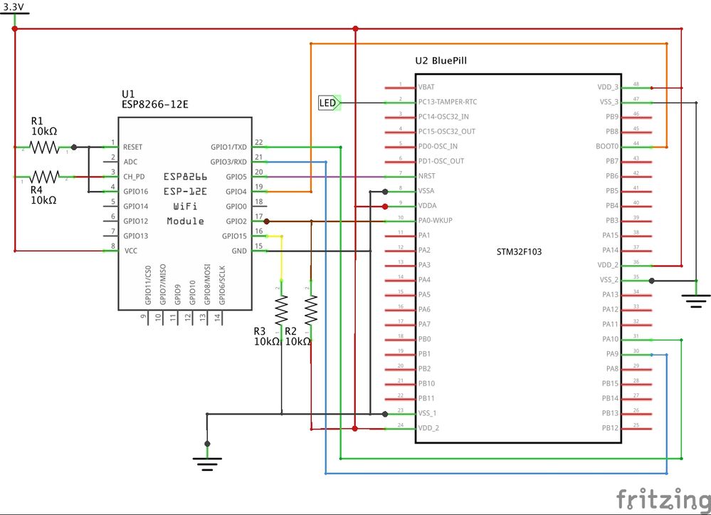ESP8266-BluePill-OTA